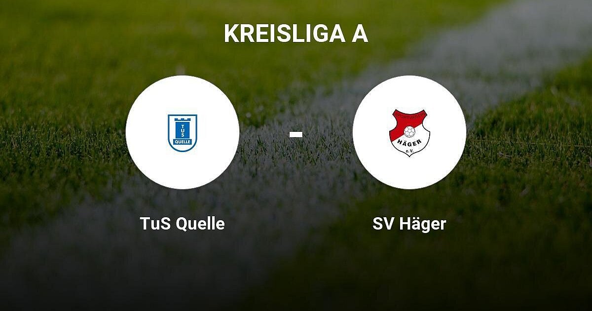 Sieg für TuS Quelle gegen SV Häger