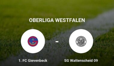 Der 1. FC Gievenbeck gegen das Team der SG Wattenscheid