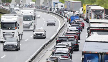 Arbeiten auf A6: Fahrstreifen Richtung Mannheim gesperrt