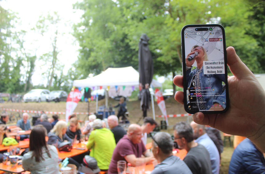 Radeln und Trinken bei Musik oder am Wasser