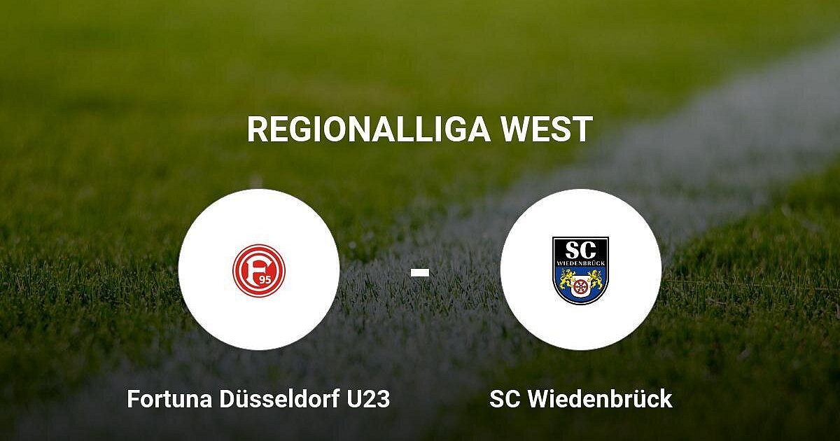 Knappes Unterliegen für Fortuna Düsseldorf U23 gegen SC Wiedenbrück