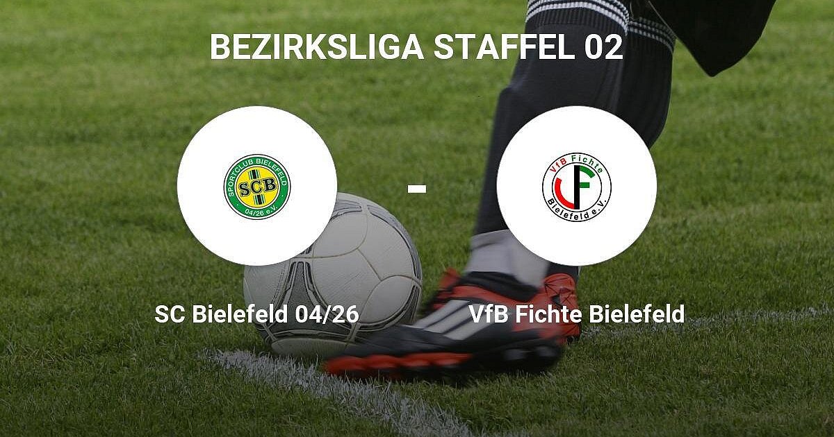 Sieg für VfB Fichte Bielefeld gegen SC Bielefeld 04/26