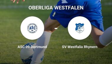 ASC 09 Dortmund verbucht knappen Sieg gegen SV Westfalia Rhynern