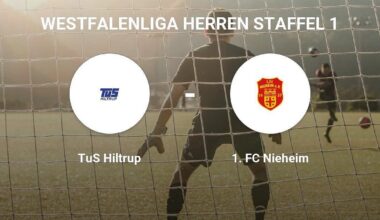 Sieg für TuS Hiltrup gegen 1. FC Nieheim