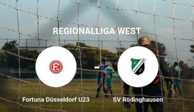 Fortuna Düsseldorf U23 setzt sich durch gegen SV Rödinghausen
