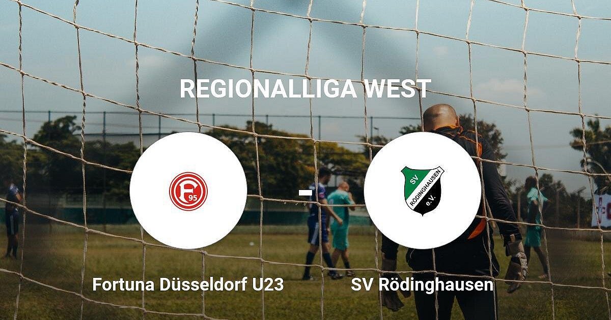 Fortuna Düsseldorf U23 setzt sich durch gegen SV Rödinghausen