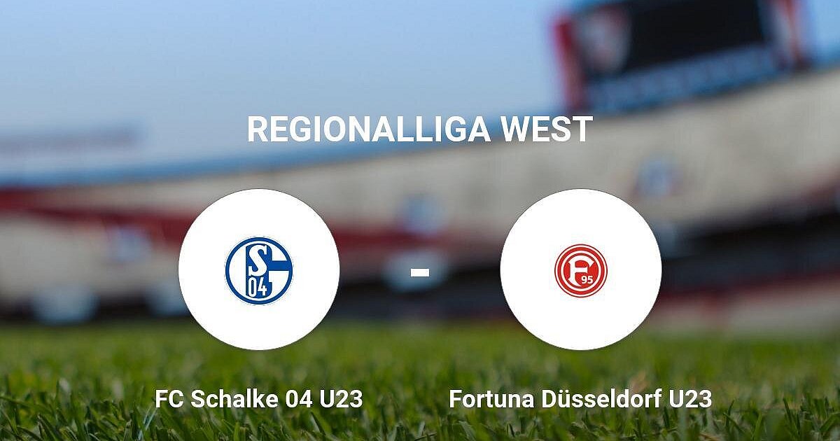 FC Schalke 04 U23 bietet Fortuna Düsseldorf U23 Paroli