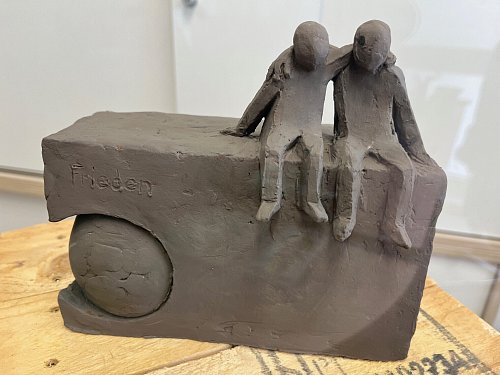 So soll das Steinhagener Friedensdenkmal aussehen. - © Frank Jasper