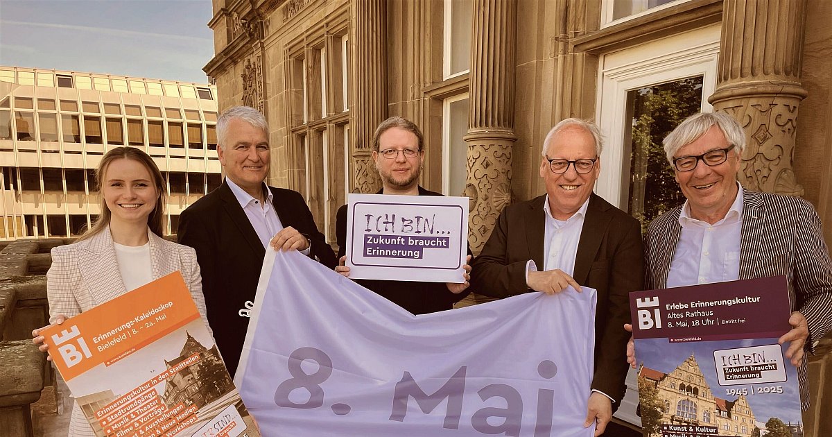 80 Jahre nach Kriegsende: Bielefeld erinnert sich mit vielseitigem Programm