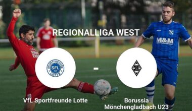 Borussia Mönchengladbach U23 verliert gegen VfL Sportfreunde Lotte