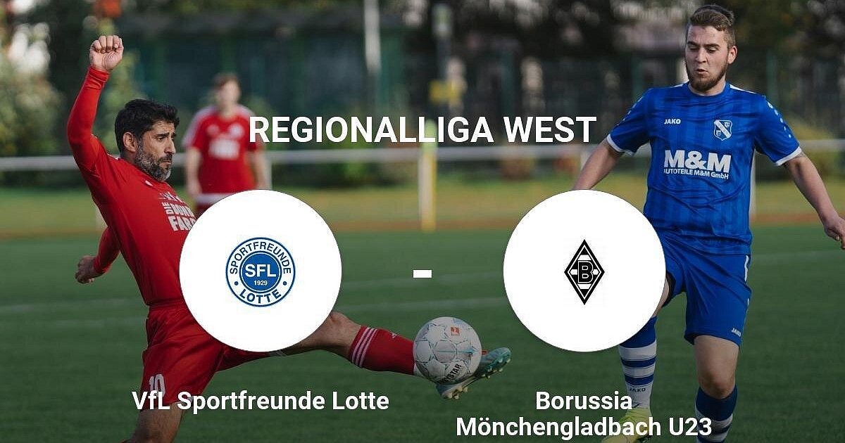 Borussia Mönchengladbach U23 verliert gegen VfL Sportfreunde Lotte