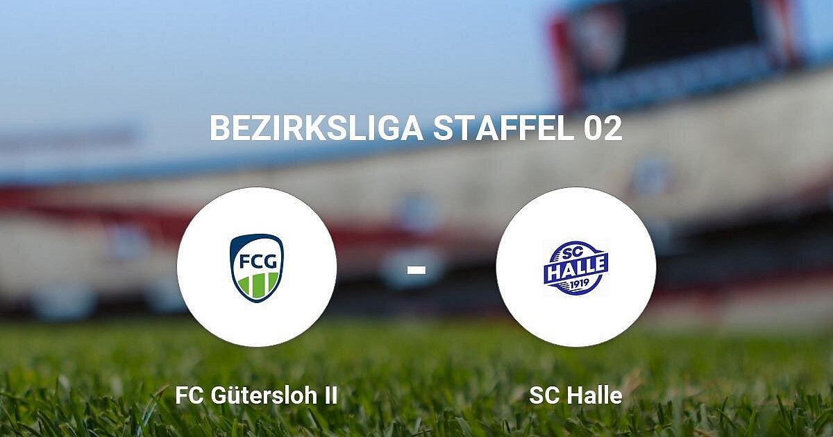 FC Gütersloh II setzt sich knapp durch gegen den SC Halle