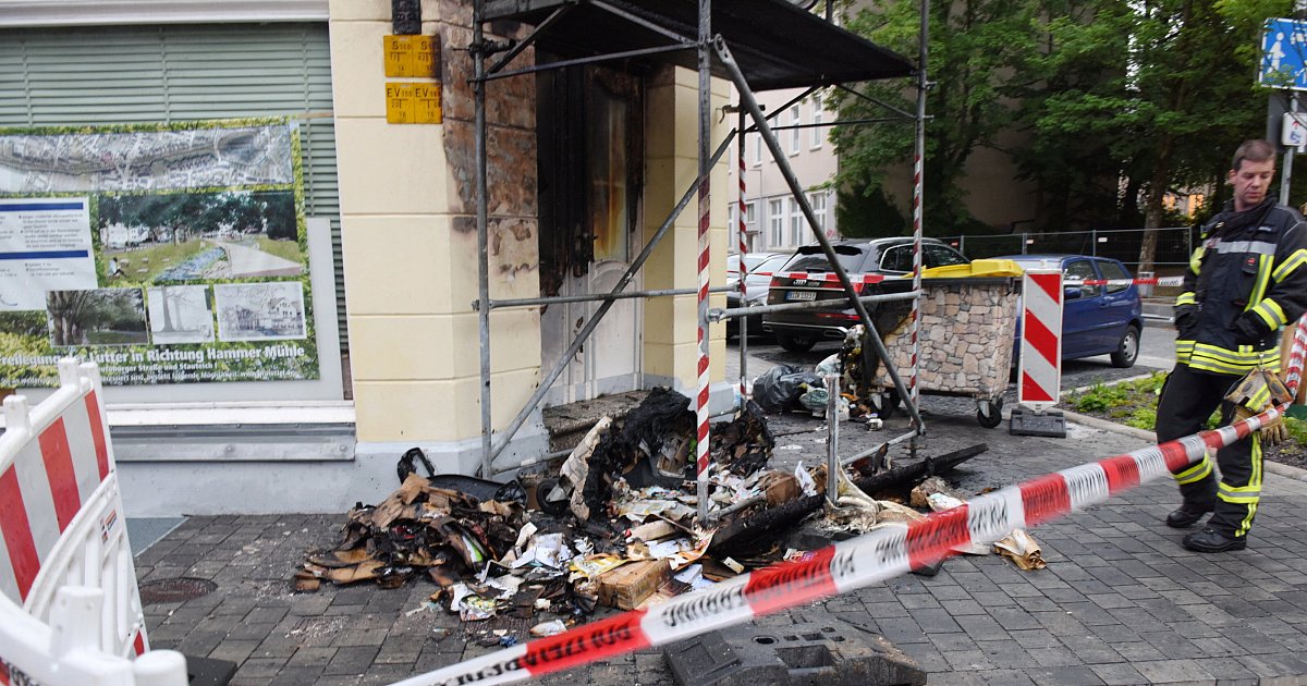 Immer wieder Brände: Feuerteufel hält Bielefelder in Atem