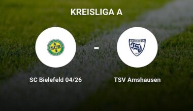 SC Bielefeld 04/26 setzt sich knapp durch gegen den TSV Amshausen