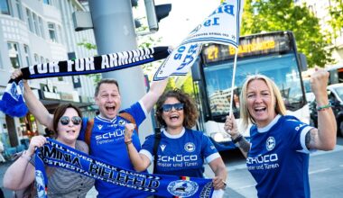 Liveticker: Arminia Bielefelds Aufstiegshelden landen abends in Paderborn