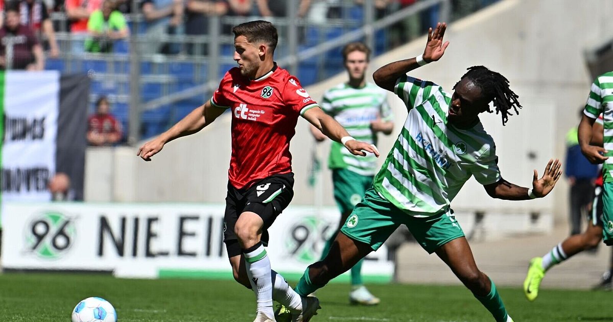 1:1 gegen Fürth: Hannover gelingt später Ausgleich | Niedersachsen