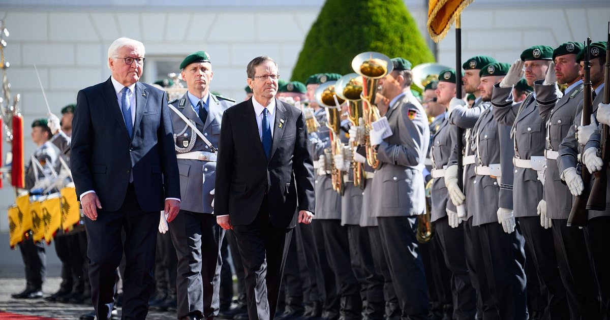 Israels Präsident Herzog in Berlin empfangen | Nachrichten Aktuell