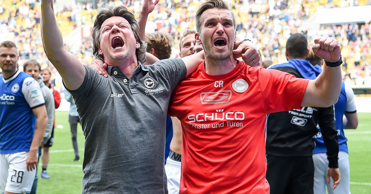 „Einfach ein Sahnetag“: Ex-Arminia Co-Trainer Rump erinnert sich an historischen Sieg