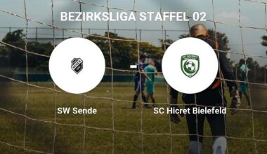SW Sende sichert sich knappen Sieg gegen den SC Hicret Bielefeld