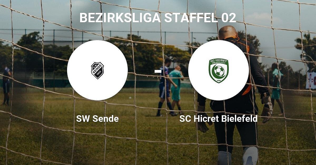 SW Sende sichert sich knappen Sieg gegen den SC Hicret Bielefeld