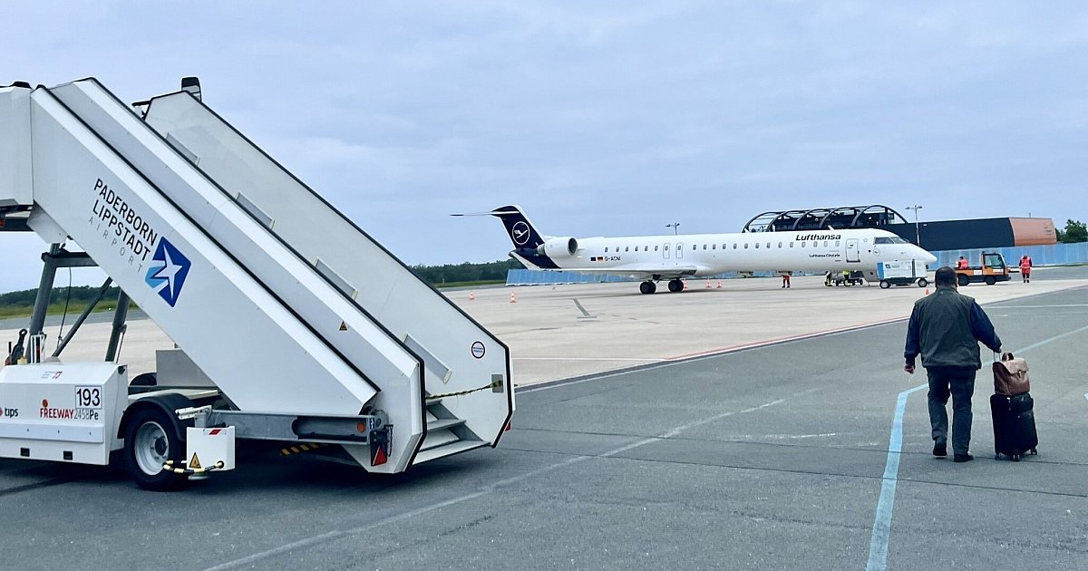 Letzter Abflug nach München: Die Lufthansa verlässt Paderborn - nw.de