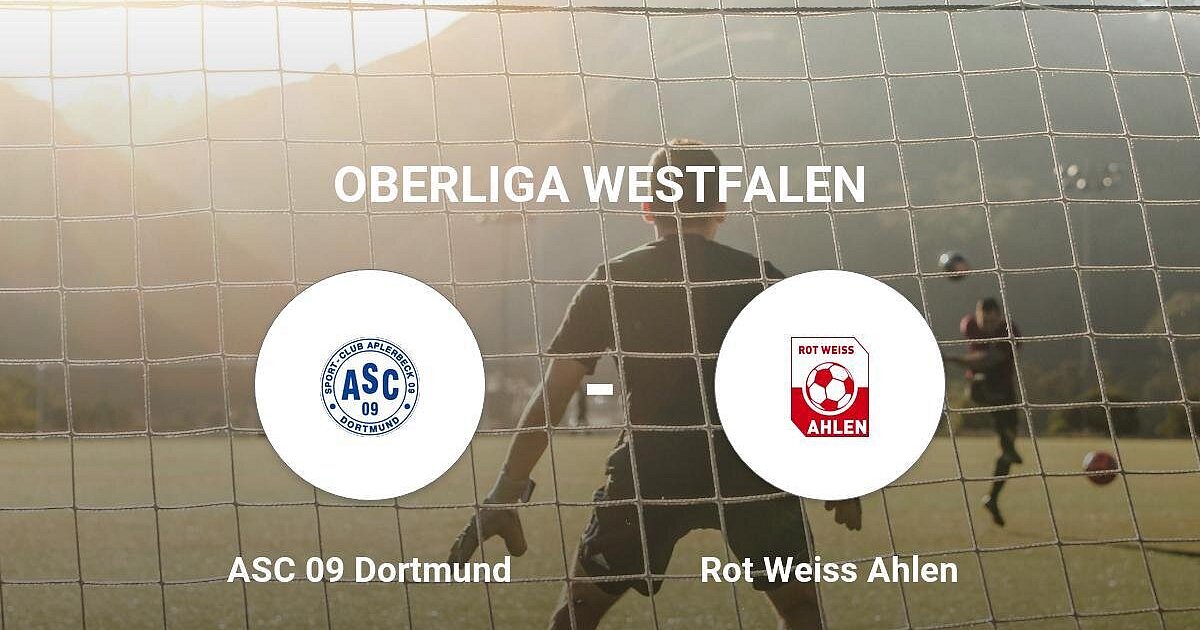 ASC 09 Dortmund setzt sich knapp durch gegen Rot Weiss Ahlen