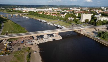 Dresden - Bauarbeiten für neue Carolabrücke sollen 2027 beginnen - Panorama