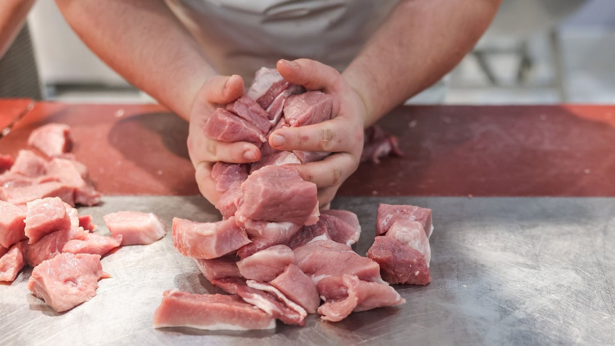 Angeblicher Metzger hat Fleisch verkauft, das Sie nicht hätten haben wollen