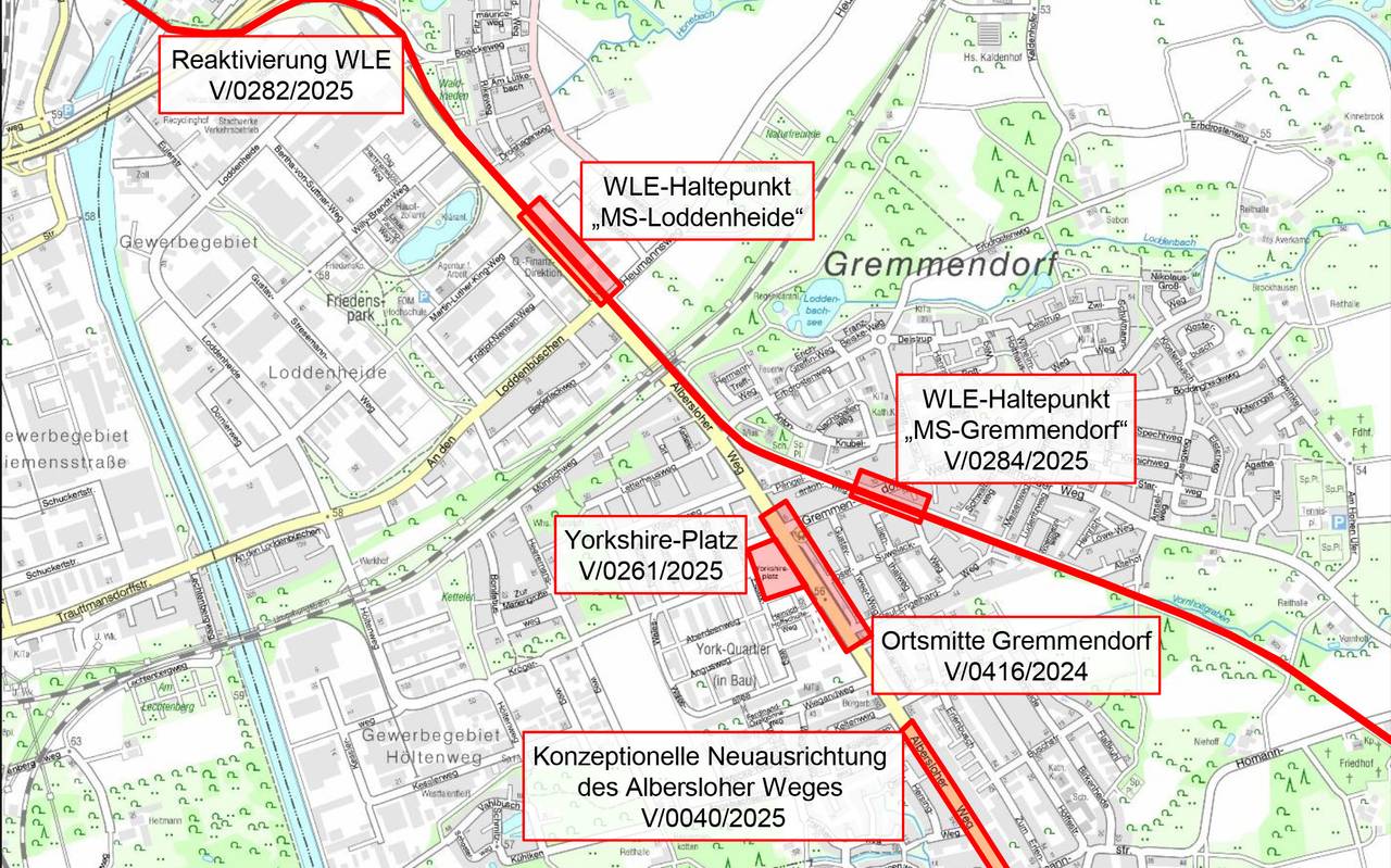 Hier soll überall etwas gemacht werden.