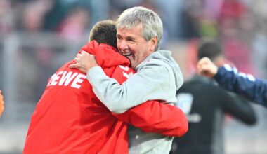 Aufstieg ganz, ganz nah: Nach Drama-Sieg: 1. FC Köln feiert "unfassbaren" Friedhelm Funkel