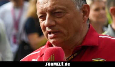Wer letzte Nacht am schlechtesten geschlafen hat: Frederic Vasseur