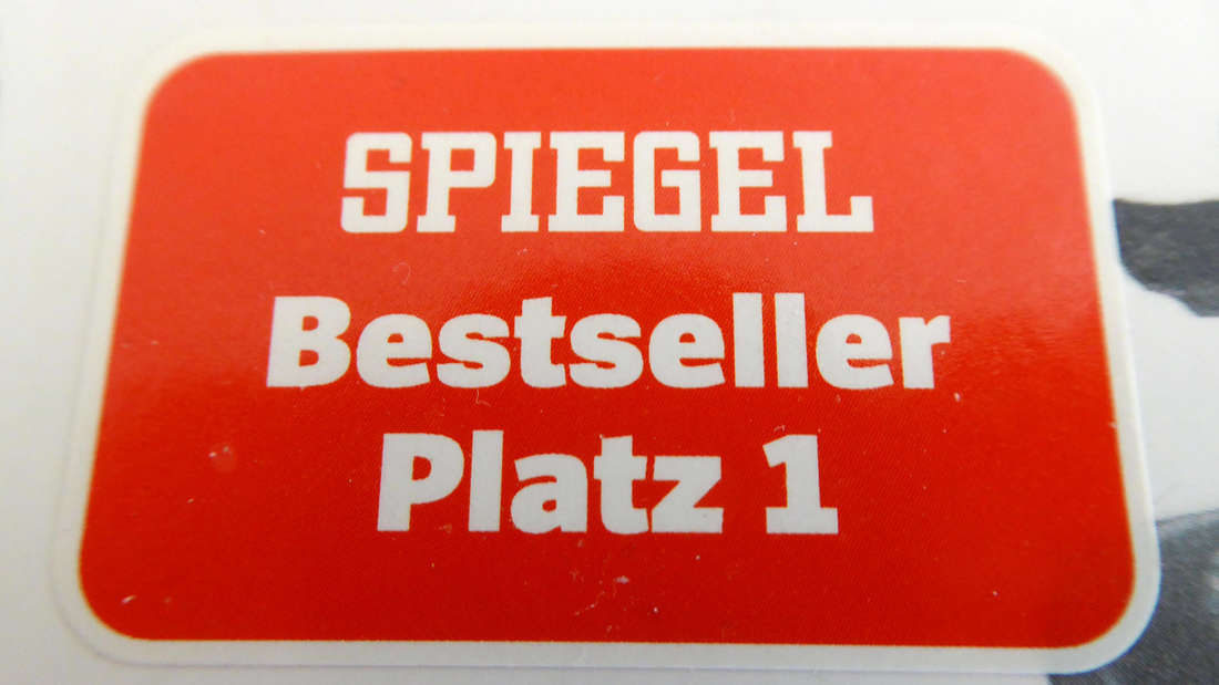 Spiegel Bestseller Platz 1 Aufkleber