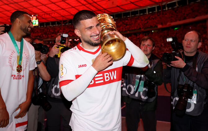 Fussball DFB Pokal - Finale DSC Arminia Bielefeld vs. VfB Stuttgart