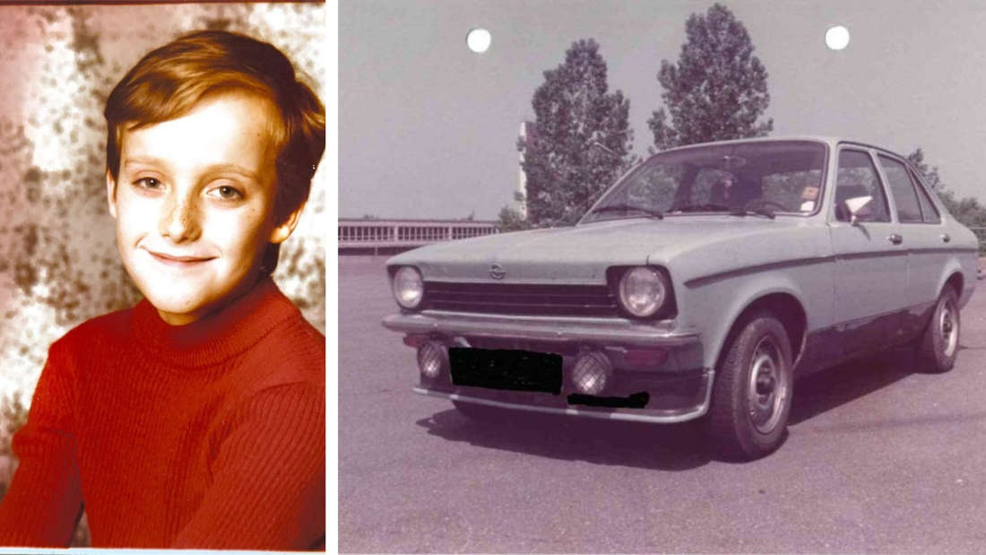 Markus Marker wurde mit 13 Jahren getötet. Rechts ist ein Beispiel für einen Opel Kadett abgebildet.