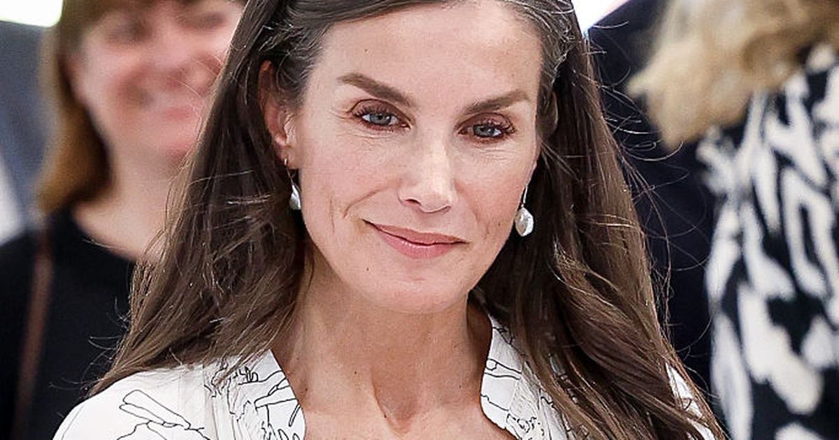 Buchmesse in Madrid: Im luftigen Sommerkleid trotzt Letizia der Hitzewelle