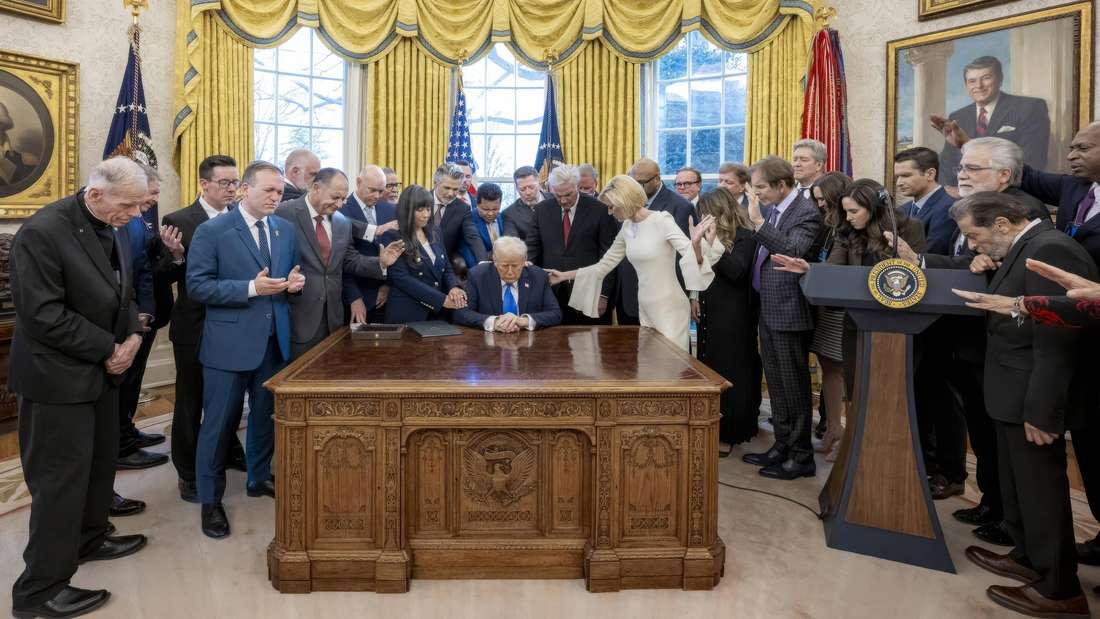 Paula White ist „Chefberaterin des Glaubensbüros im Weißen Haus“