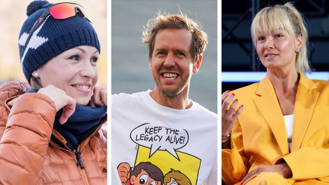 Magdalena Neuner, Sebastian Vettel und Franziska von Almsick leben heute ein zurückgezogenes Leben.