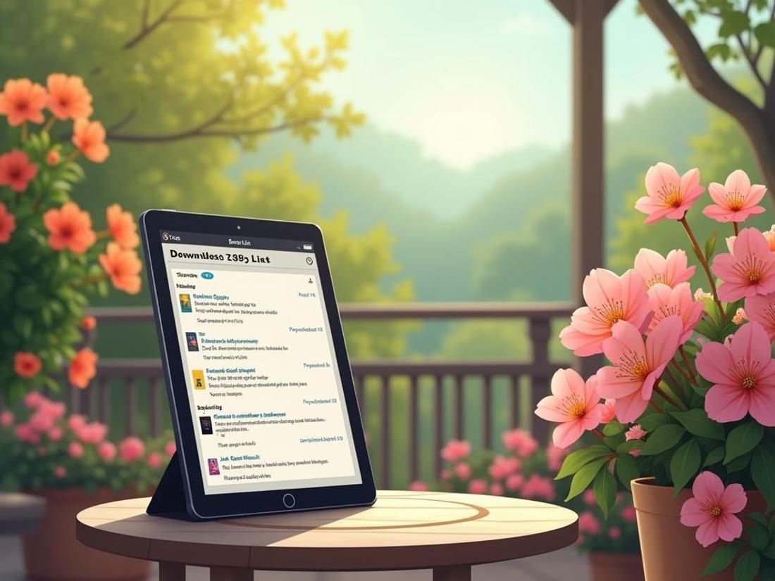 Laden Sie sich unsere Lektüreliste für die Buchtipps des Frühjahrs kostenlos herunter (Montage).