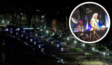 Konzert von Lady Gaga in Rio, 2,1 Millionen Menschen an der Copacabana