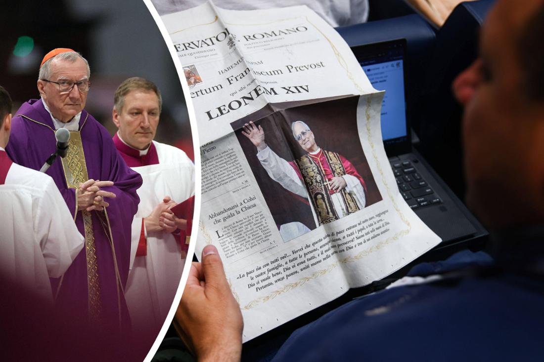 Topfavorit Pietro Parolin Kardinal Rom Vatikan Konklave Papst Leo XIV.