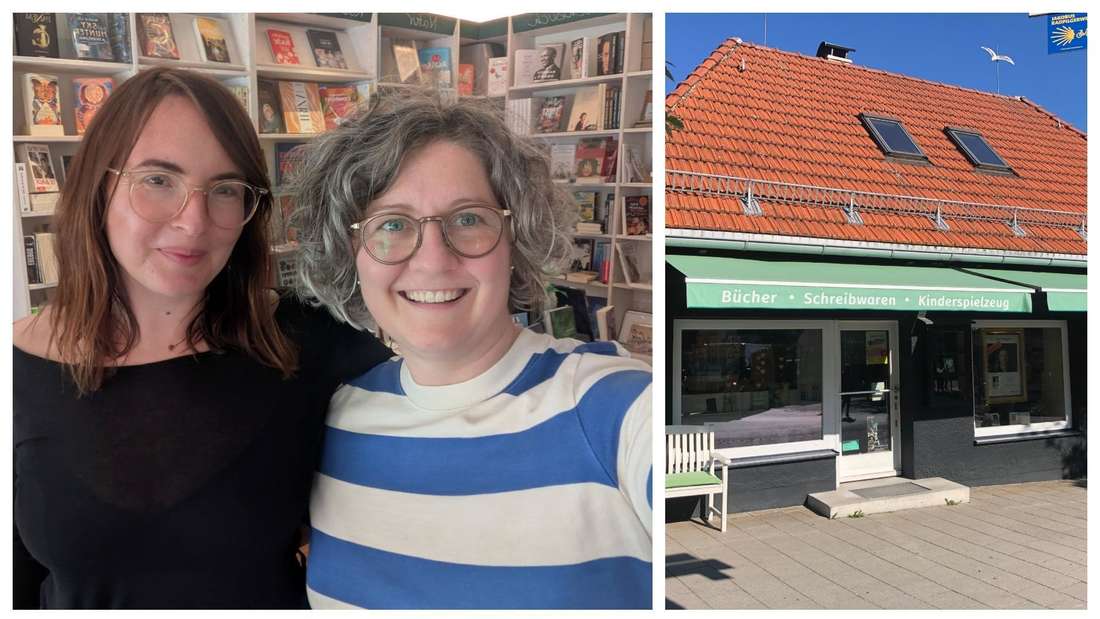 Annika Beinvogl (links) und Stefanie Hallermann haben mit dem ehemaligen „Bücher Johann“ in der Bad Aiblinger Bahnhofstraße Großes vor.