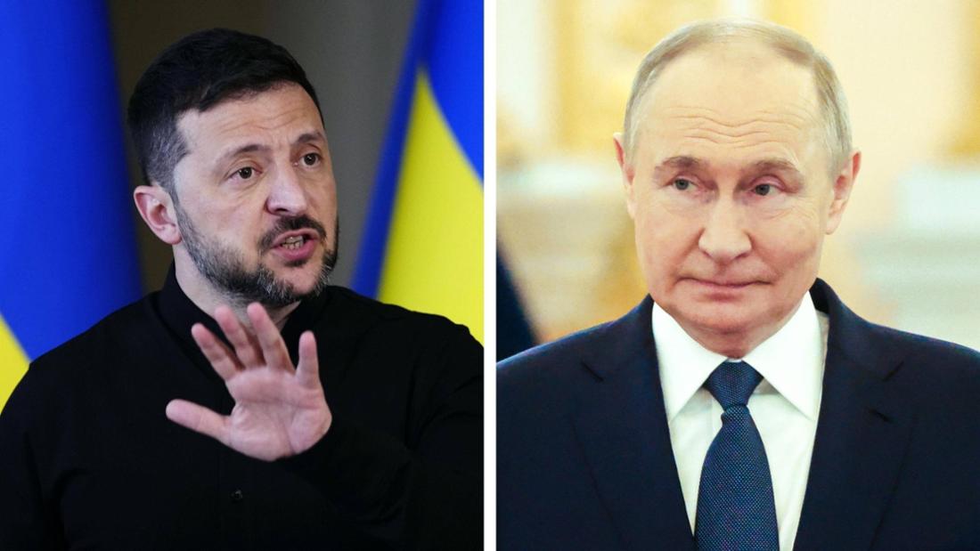 Wolodymyr Selenskyj und Wladimir Putin