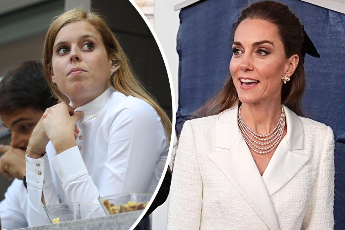 Style-Duell: Prinzessin Beatrice und Prinzessin Kate müssen sich von Mode-Experten vergleichen lassen (Fotomontage).