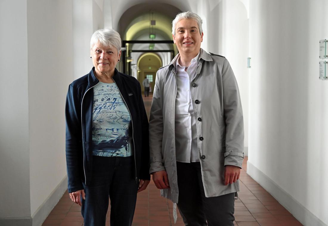 Gudrun N. (82) mit ihrer Anwältin Sarah Mahler