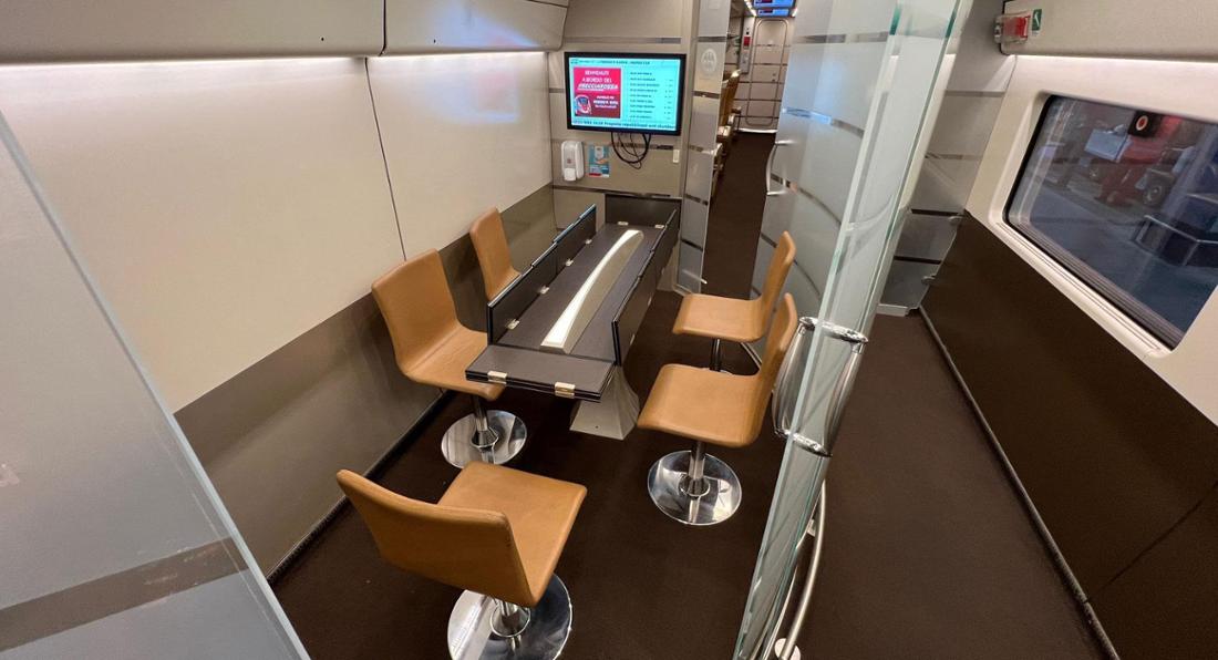 frecciarossa 1000 Konferenzraum im Zug