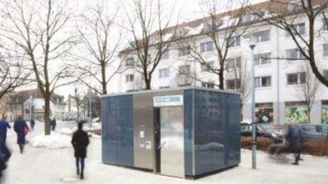 Toilettenanlage von außen