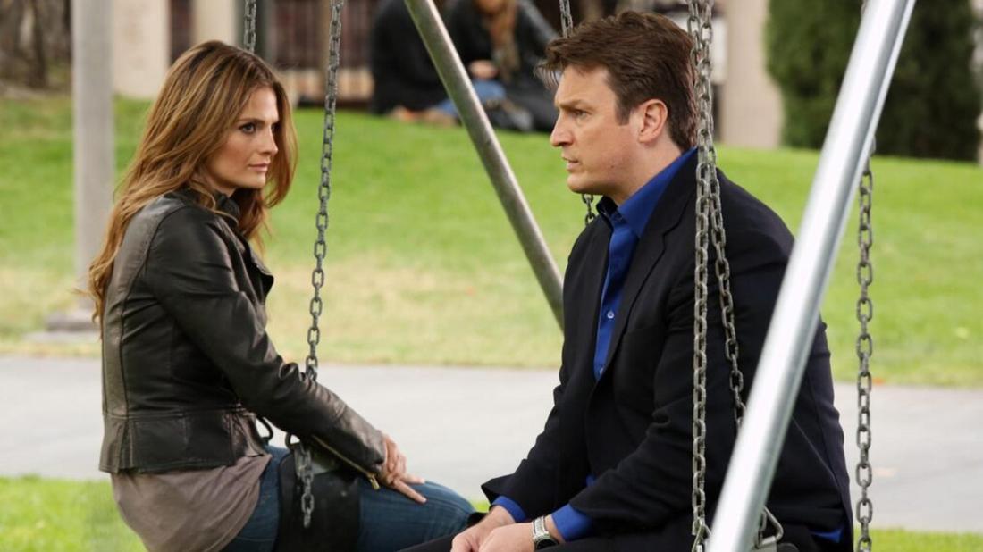 Stana Katic und Nathan Fillion in Castle