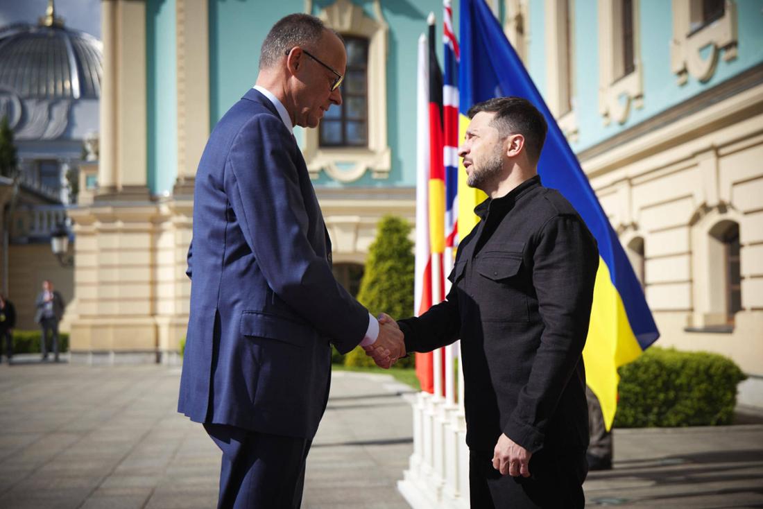 Ukraine-Krieg aktuell: Der ukrainische Präsident Wolodymyr Selenskyj reist überraschend nach Berlin. 