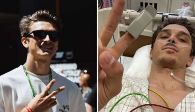 Sportstar verunglückt und zeigt dramatisches Foto aus dem Krankenhaus