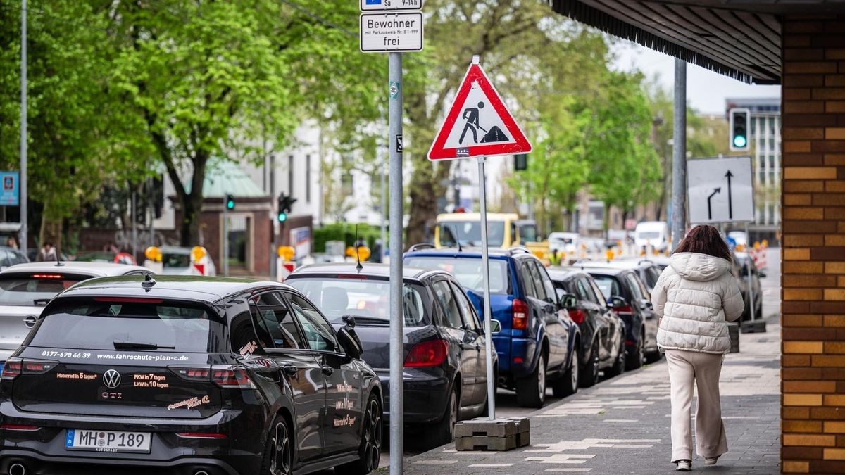 Kaiserstraße in Mülheim an der Ruhr